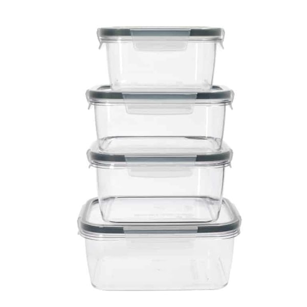 MasterClass Eco Smart Snap Storage Containers Set - 4pcs.