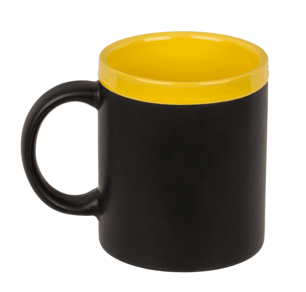 Out of the Blue Writeable Stoneware Mug with Chalk White