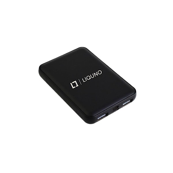 Liquno Nissi 5000mAh RPET- Voimapankki - Musta