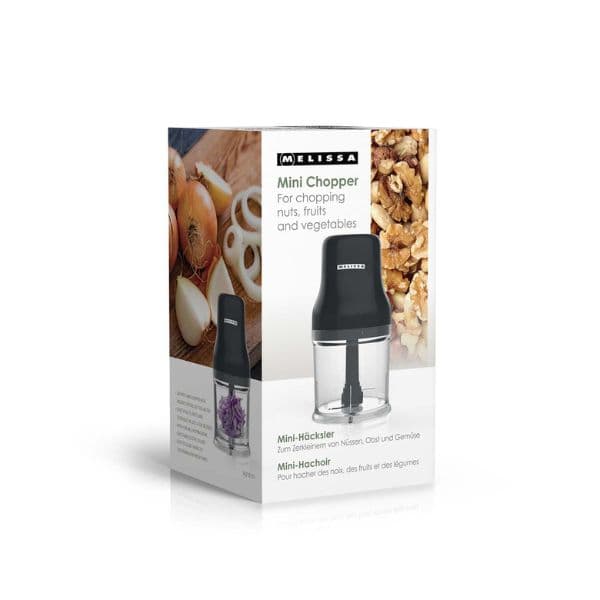 Melissa Mini Food Chopper | 200W | 0,5L | Musta