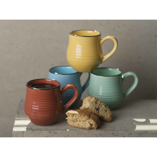 La Cafetiere Espresso Cups - Bright Coloured - Set of 4pcs.