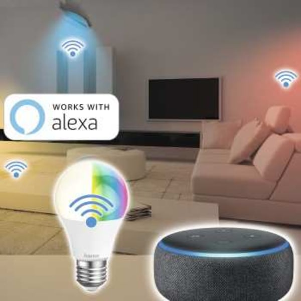 Hama WLAN LED-lamppu, E27, 10 W, RGBW