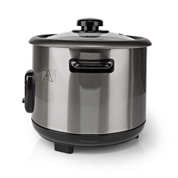 Nedis Rice Cooker 1.5L | 500W - Stainless Steel