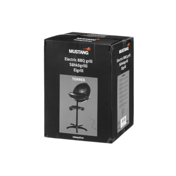 Mustang Electric Grill Torres | Harmaa | 2000 W | Irrotettava termostaatti