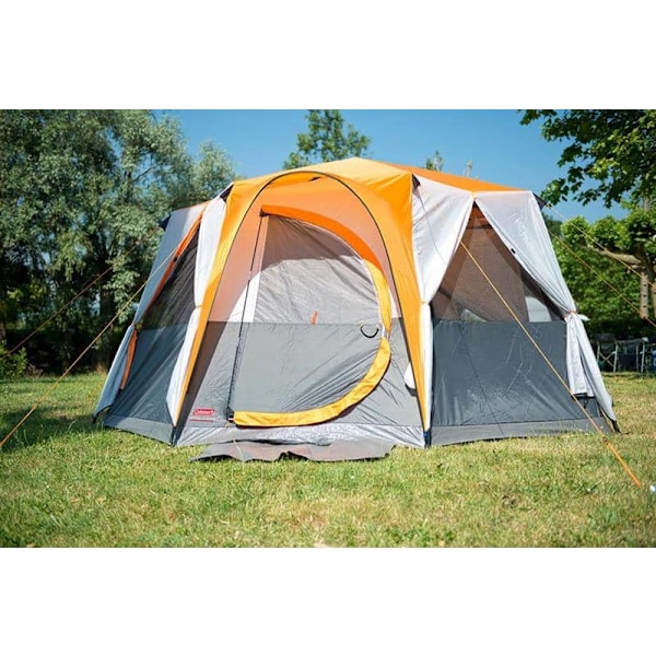 Coleman Cortes Octagon 8 Perheteltta - Tilava ja Monimuotoinen - 87 x 30 x 33 cm - Laadukas Ulkokäyttöön - Tutustu Lisää!