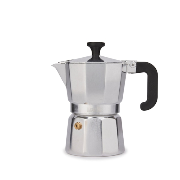 La Cafetière Venetsian Alumiini Espresso Keitin 3-Cup - Hopea