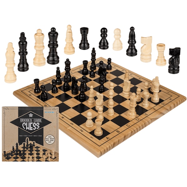 Out of the Blue Wooden Game Chess