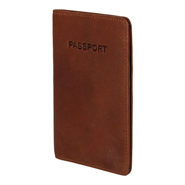 Burkely Antique Avery Passport Cover Cognac