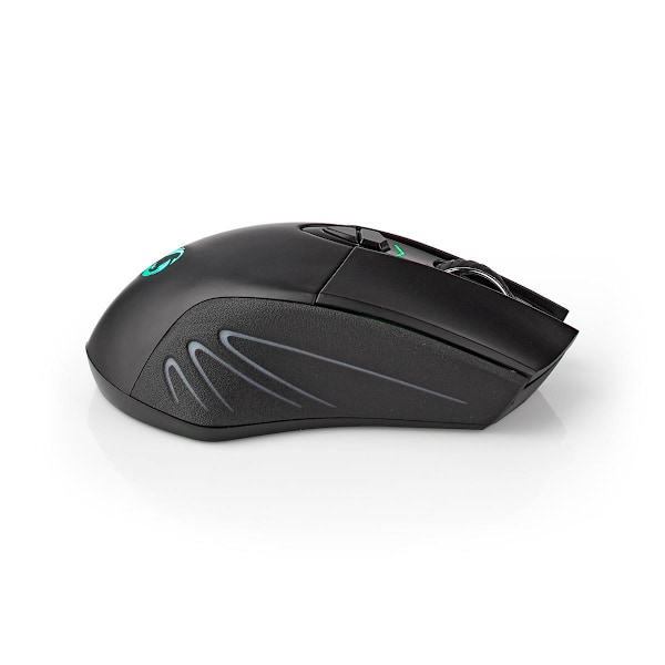 Nedis Wired &amp; Wireless Gaming Mouse - 7 buttons - RGB Led