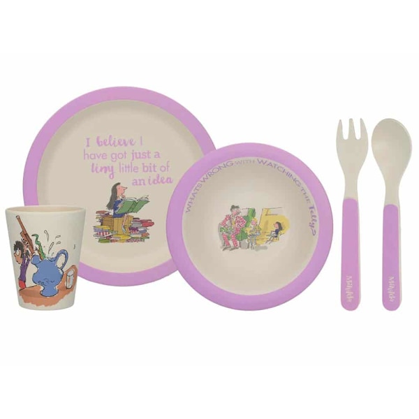 Roald Dahl Bamboo Dinner Set Matilda