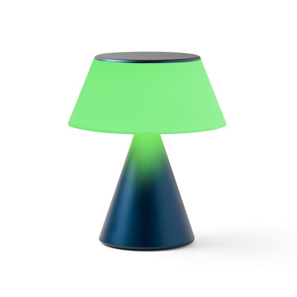 Lexon Design LUMA Portable LED Lamp | L Dark Blue