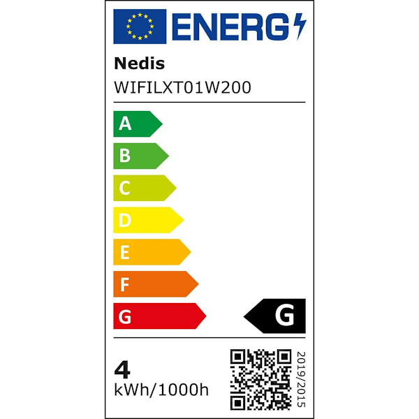 Nedis SmartLife Koristeellinen LED-puu Lämmin Valkoinen 200 LED:ä