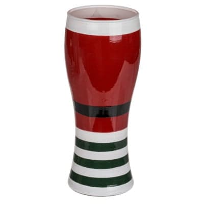 Santa-pukuiset olutlasit - 2 kpl setti