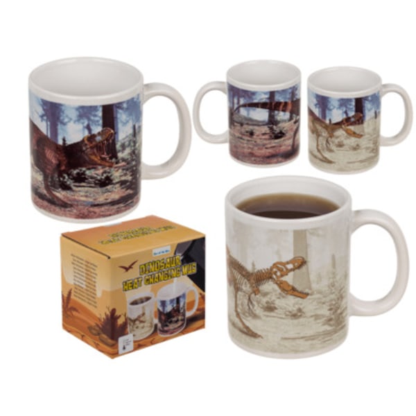 Out of the Blue Stoneware Mug Thermal Effect - T-Rex