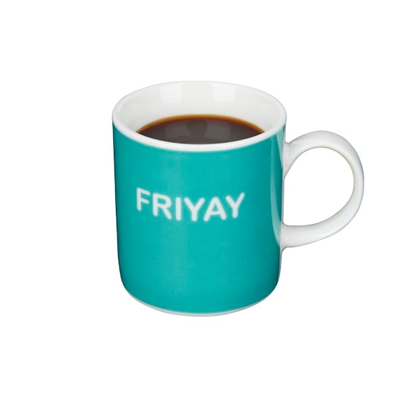 Keittiötaide 80 ml Posliini Friyay-espressomuki