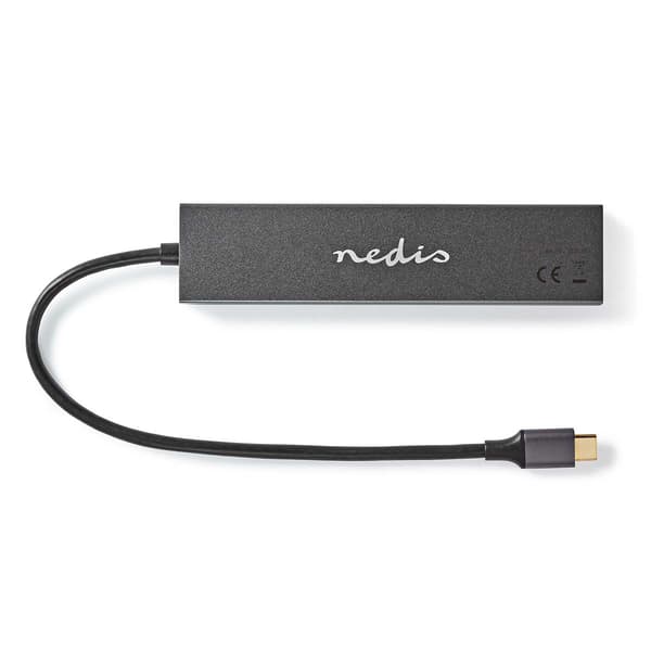 Nedis USB-C-hubb  | 4 portar | USB 3.2 Gen 2 | 10 Gbps