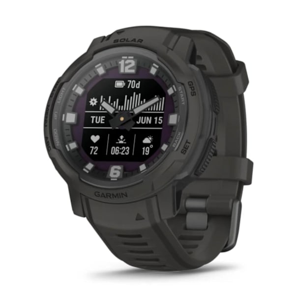 Garmin Instinct® Crossover Adventure Watch - Solar |Graphite