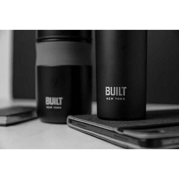 Built Apex Water Bottle &amp; Food Flask Gift Set Gold