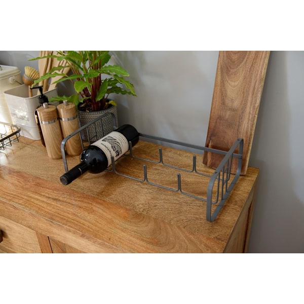 Living Nostalgia Stackable Wine Rack for 4 Bottles