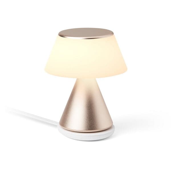 Lexon Design LUMA Portable LED Lamp | M Soft Gold