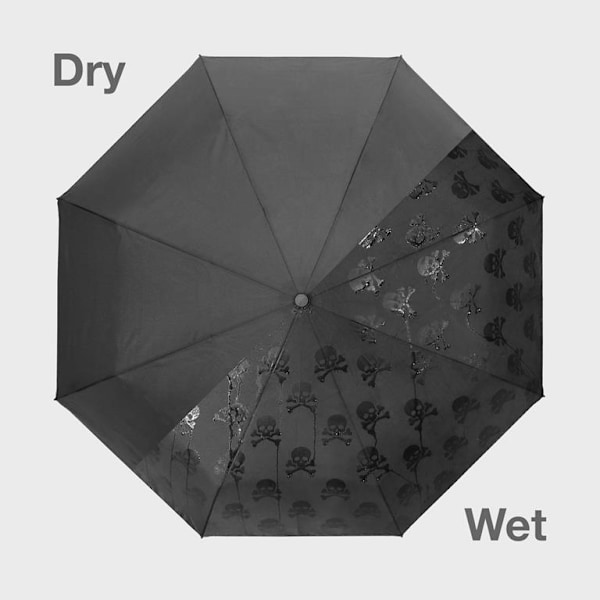 Suck UK Hidden Skulls Magic Umbrella