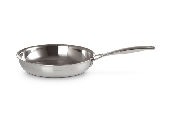 Le Creuset stegepande i rustfrit stål uden belægning – 24 cm