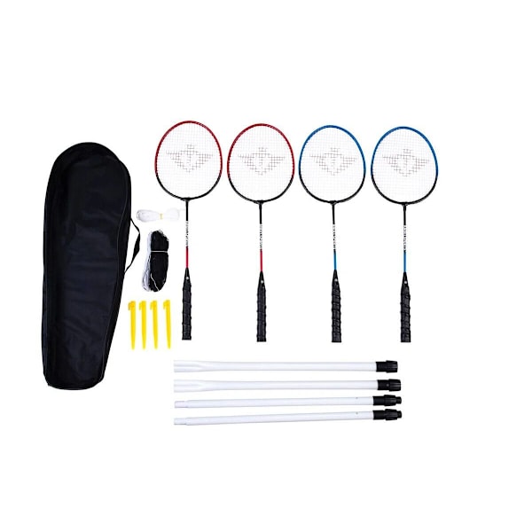 Angel Sports Badminton Set - 4 Rackets, Shuttles & Net