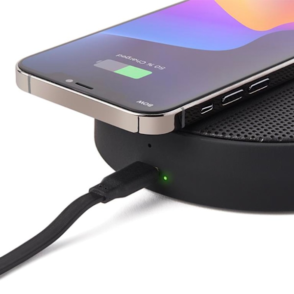 Lexon Design OSLO Energy + QI Charger Speaker Camel