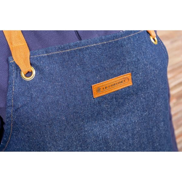Le Creuset Chef's Esiliina | Denim | 80x70cm