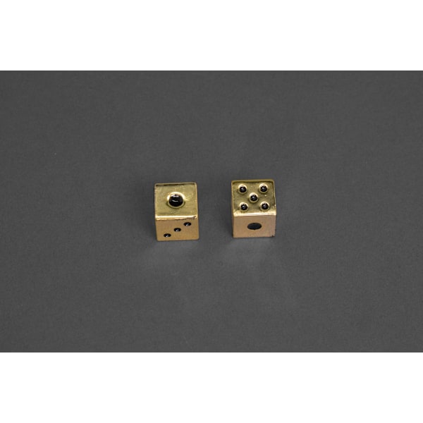 Iron &amp; Glory Let it Roll Sets of Dice Silver
