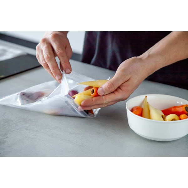 MasterClass Uudelleenkäytettävät Ruokavakuumipakkauspussit (5 kpl)