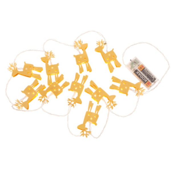 Out of the Blue 3D LED Light Chain - Metallic Deers
