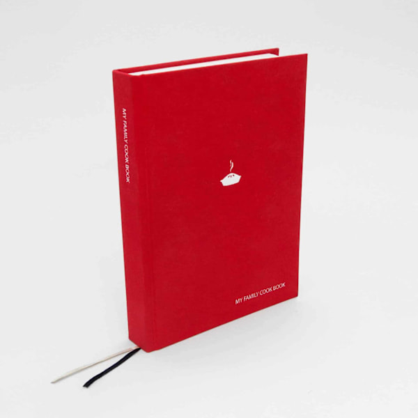 Suck UK My Family Cookbook - Red
