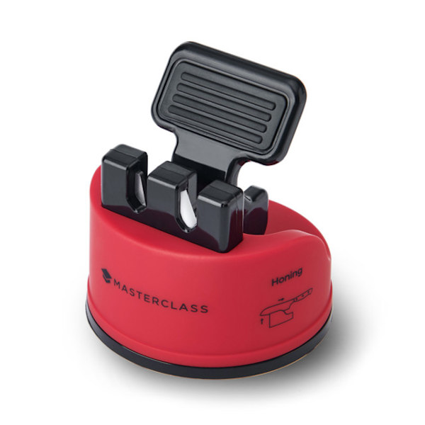 MasterClass Smart Sharp Dual Knife Sharpener Red