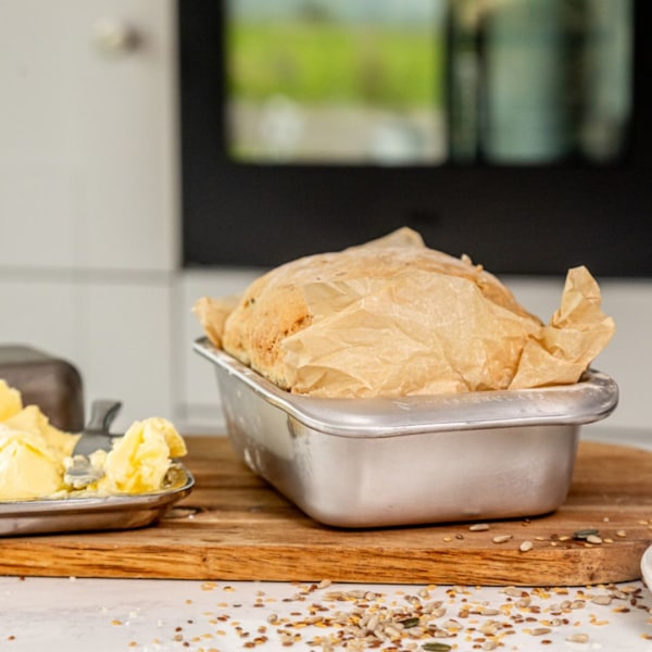 MasterClass Recycled Aluminium Loaf Tin - 2lb