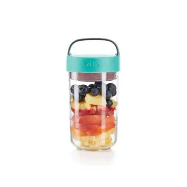 LÉKUÉ JAR TO GO 20oz. / 600 ml. Coral