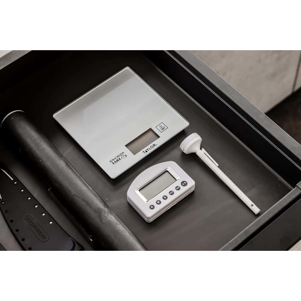 Taylor Pro Kitchen Scales, Timer &amp; Thermometer Set Silver