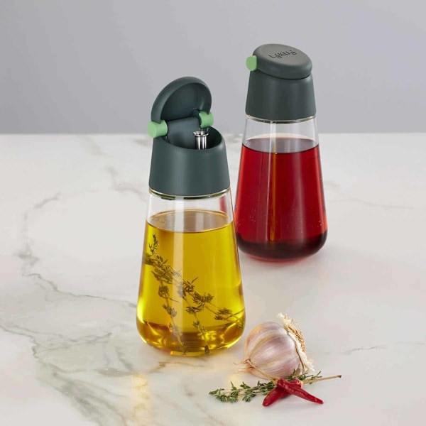 Lékué öljy- ja etikkatahna-annostelijat 400 ml - 2 kpl:n setti.