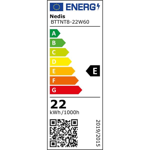 Nedis LED Batten Light 60cm | 2430lm | 4000K | 22W | IP65