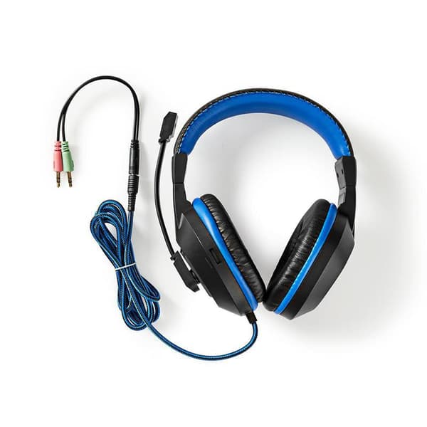 Nedis Gaming Combo Kit 4-in-1 - LED - US / QWERTY