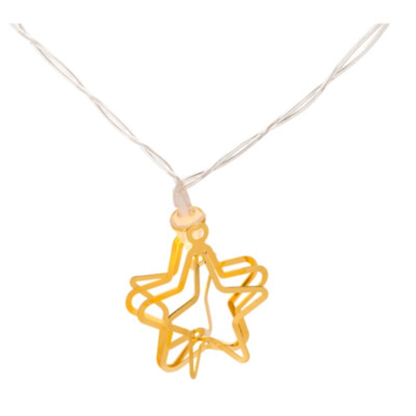 Out of the Blue 3D LED Light Chain - Metallic Stars