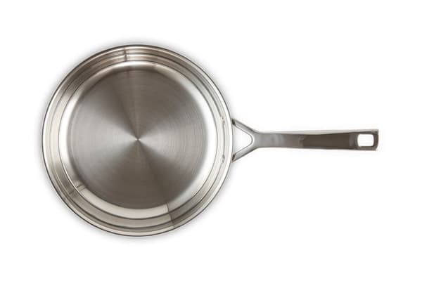 Le Creuset stegepande i rustfrit stål uden belægning – 24 cm