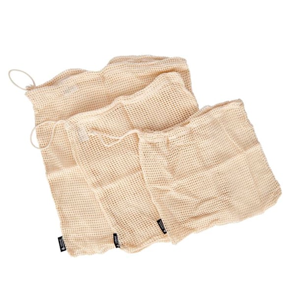 Natural Elements Drawstring Produce Bags Set 3pcs.