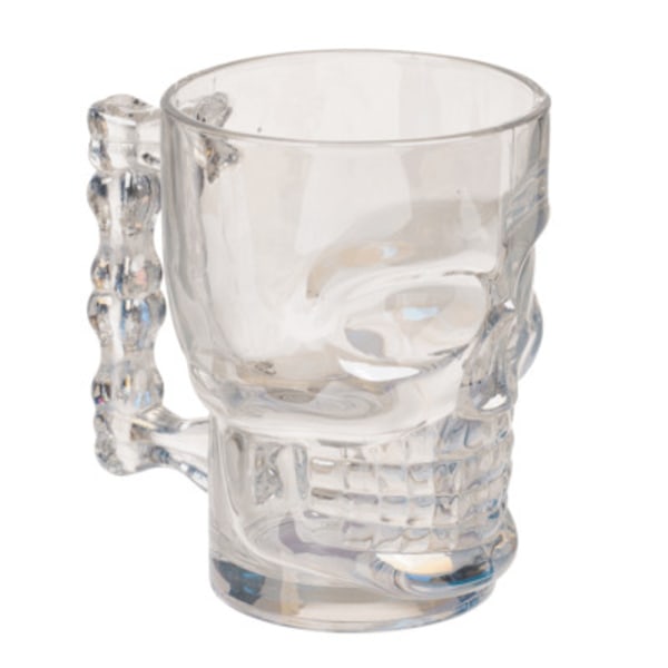 Out of the Blue Drinking Glass - Skull