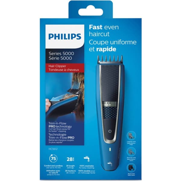 Philips hårklipper Serie 5000 – hårtrimmer / hårklipper