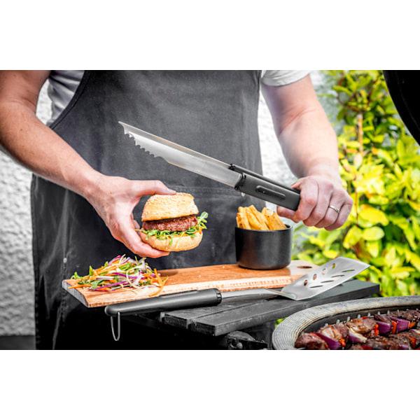MasterClass Grillin Pihdit & Kääntäjä - 2 kpl Setti