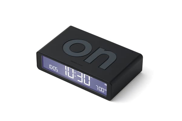 Lexon Design Flip Classic väckarklocka Lexon Design Flip Classic väckarklocka – svart