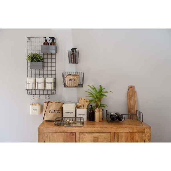 Living Nostalgia Stackable Wine Rack for 4 Bottles