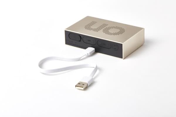 Lexon Design Flip + Premium vækkeur – rød