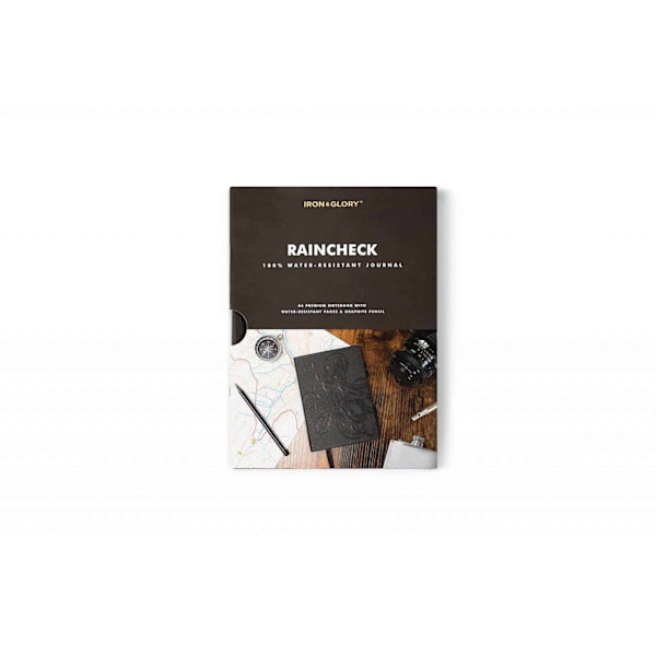 Iron &amp; Glory Rain Check - Waterproof Notebook